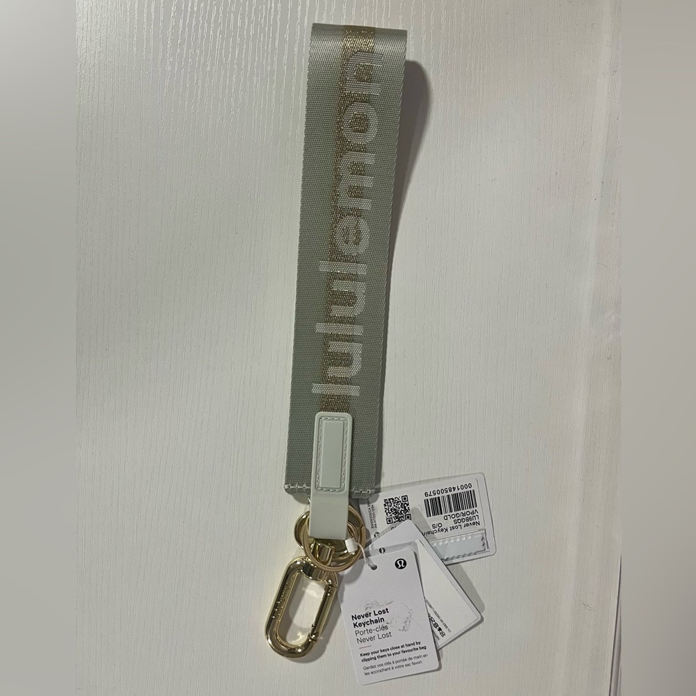 Lululemon Never Lost Keychain